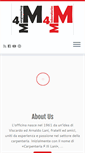 Mobile Screenshot of m4msrl.it